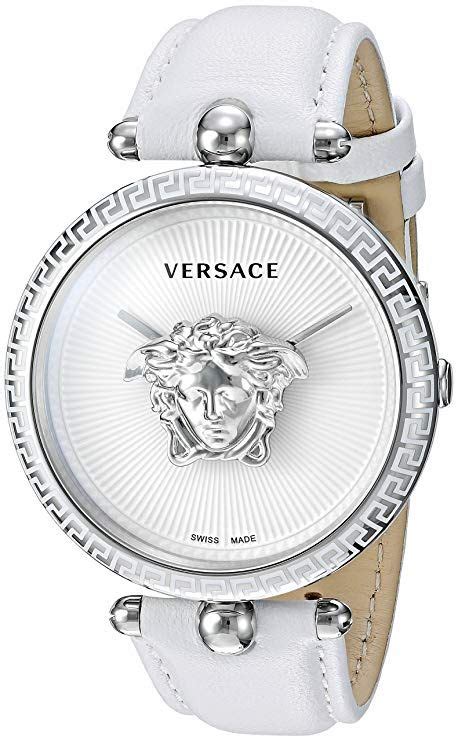 Versace Womens White 39 mm Palazzo Empire Semi Bangle 